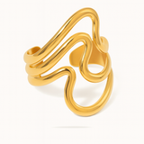 Bague Wavy