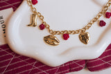 Collier Diane ( Rouge)