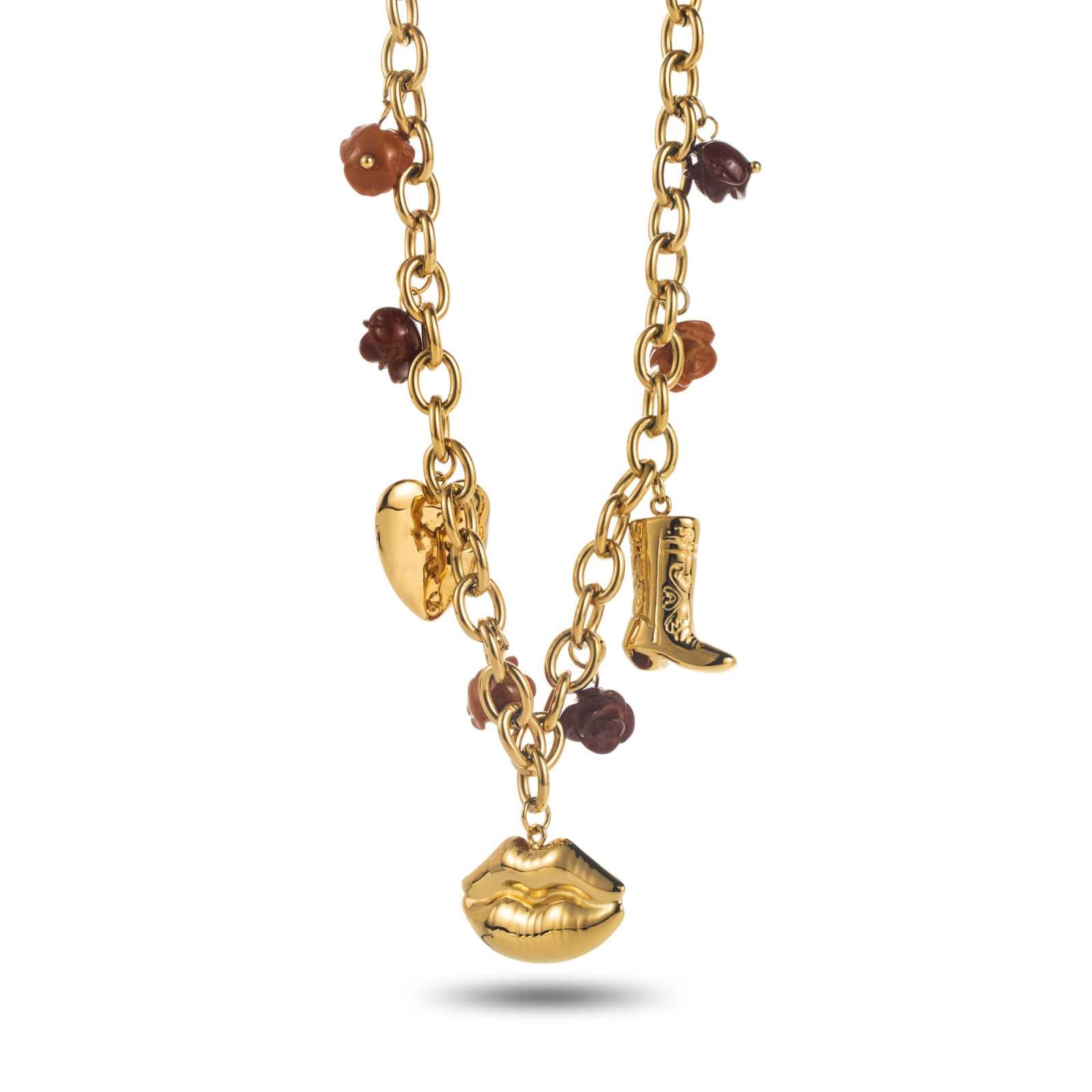 Collier Diane ( Marron)
